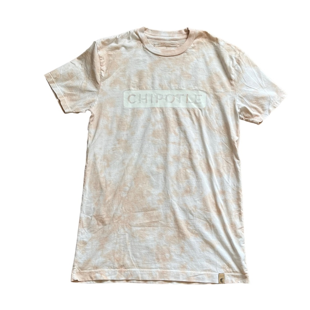 Chipotle Tie Dye Short Sleeve Tee | Small